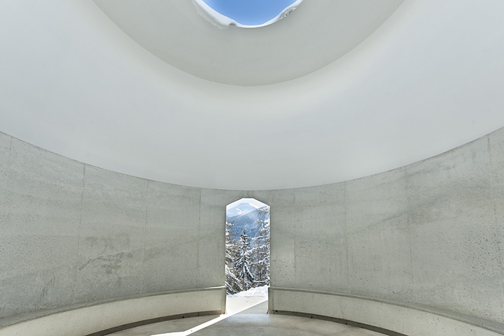 Skyspace Piz Uter von James Turrell | Zuoz - open doors engadin