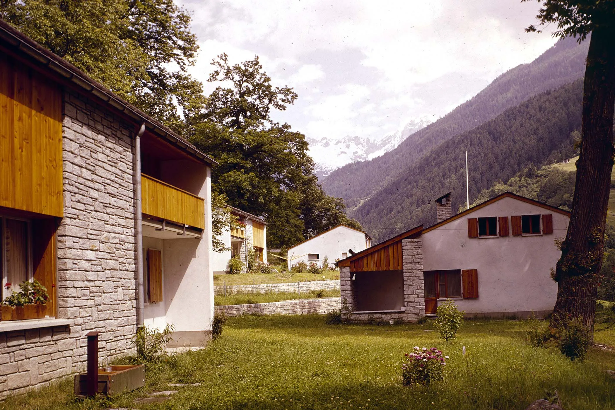 Bruno Giacometti Werksiedlung Brentan | Castasegna